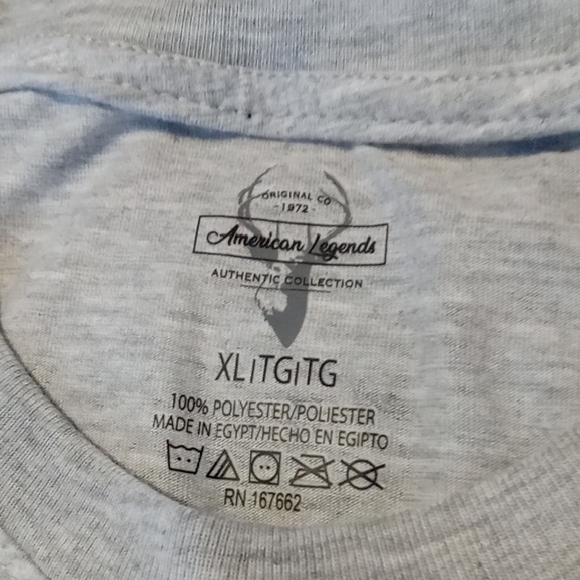 Live Free Gray Men's T-Shirt XL - Picture 3 of 4